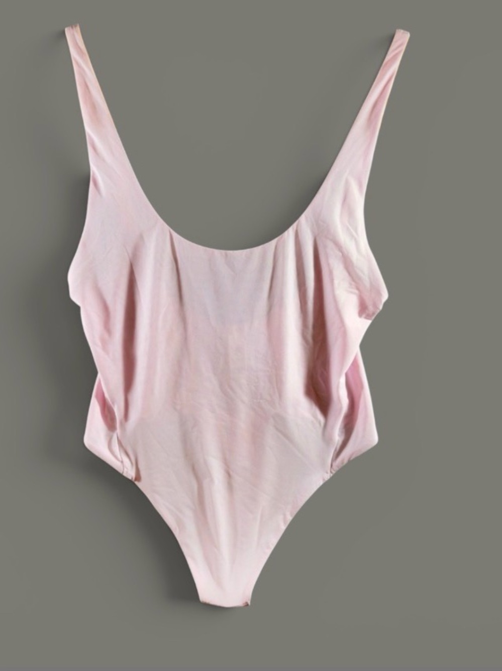 Lululemon Nulu Mesh Scoop-Back Sleeveless Bodysuit - Pink Organza